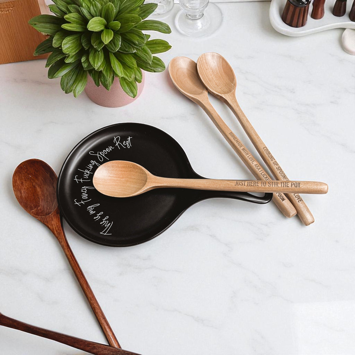 Fancy F'n Spoon Rest