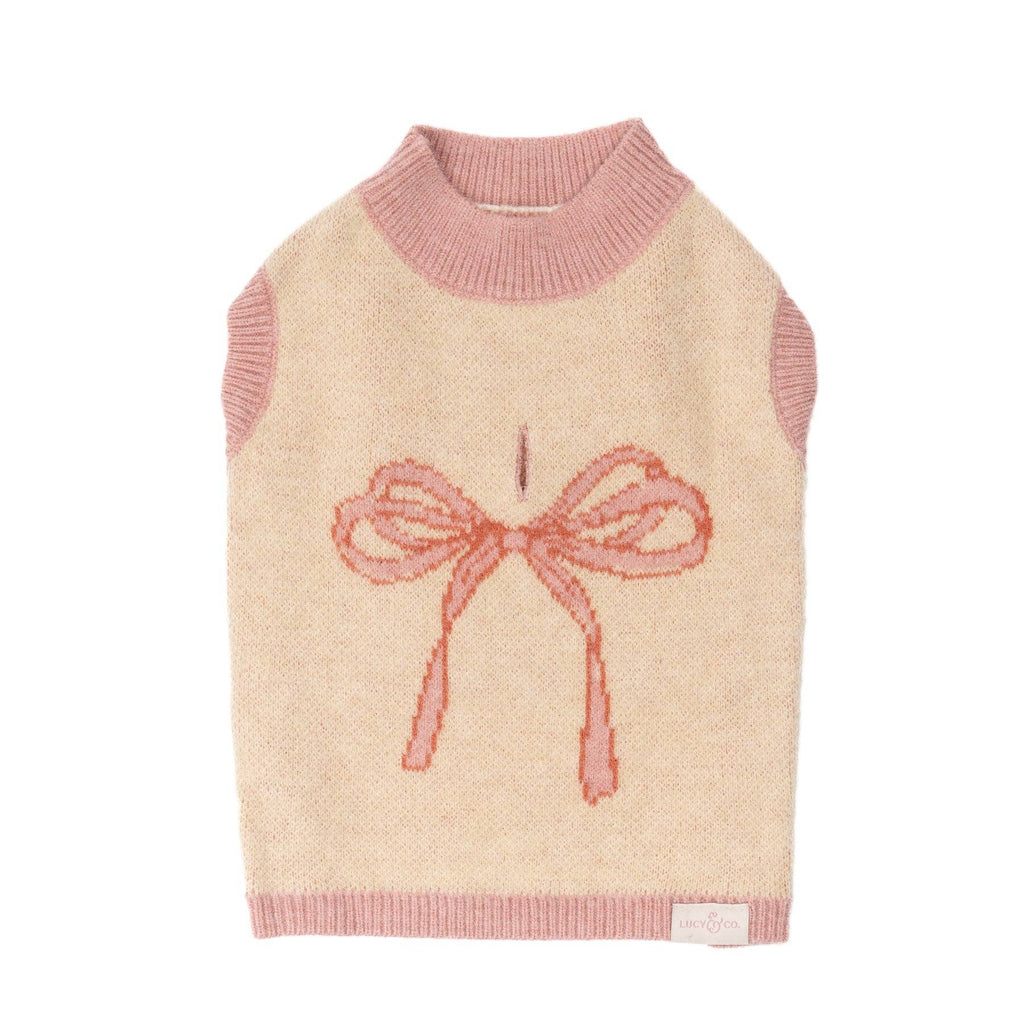 Take a Bow Dog Sweater