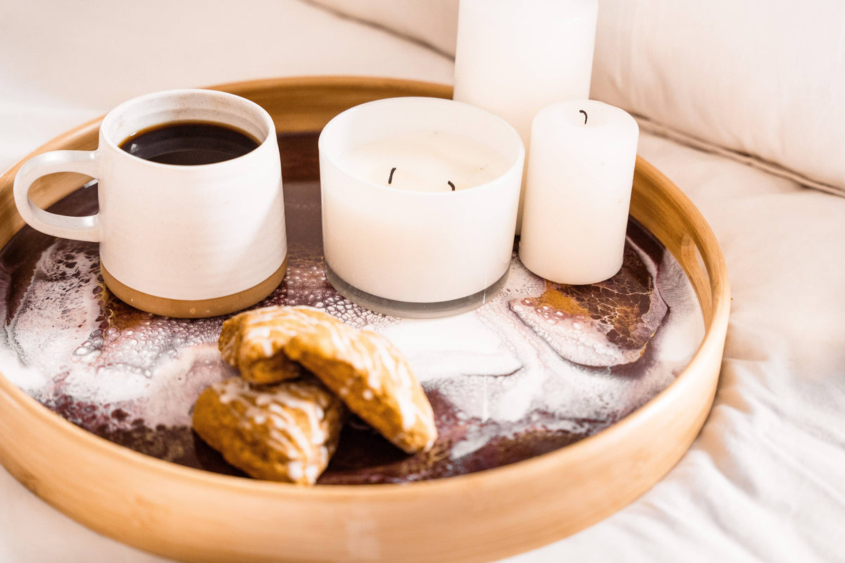 Resin Serving Trays & Lazy Susans