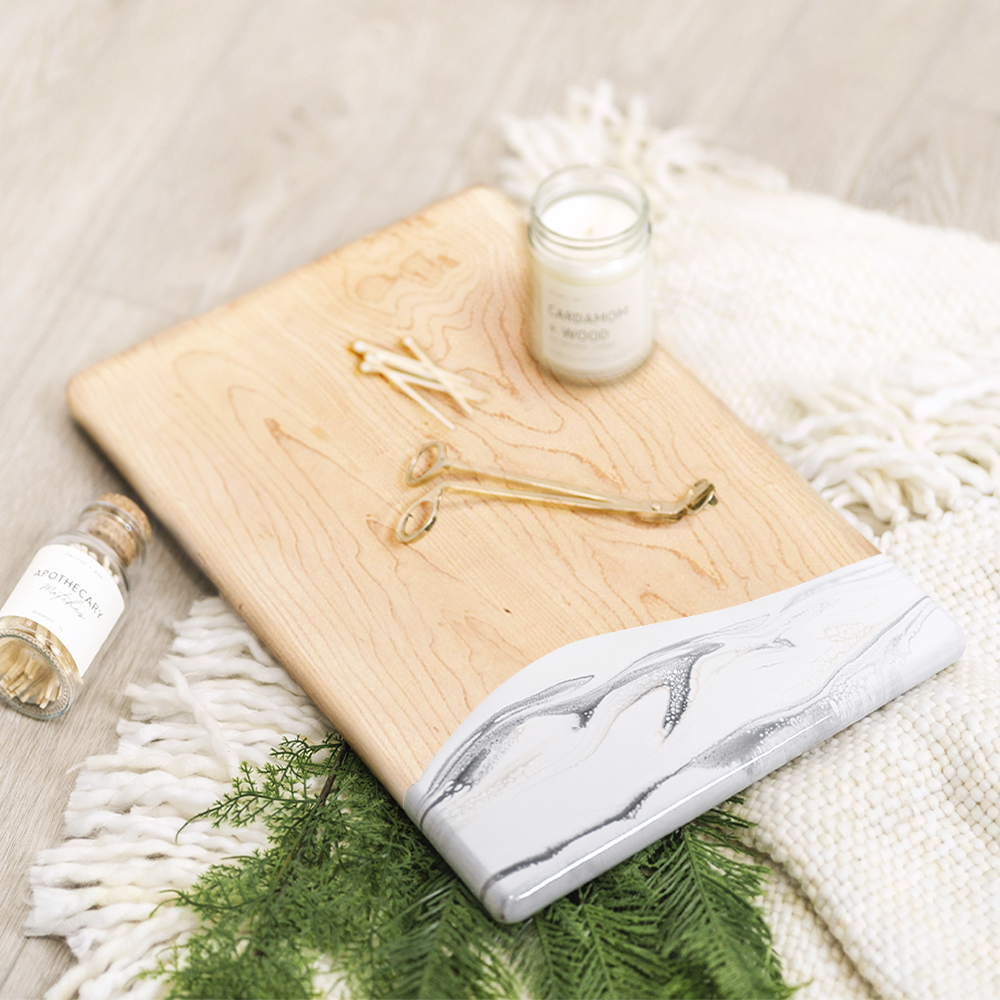 Resin Maple Charcuterie Cutting Boards
