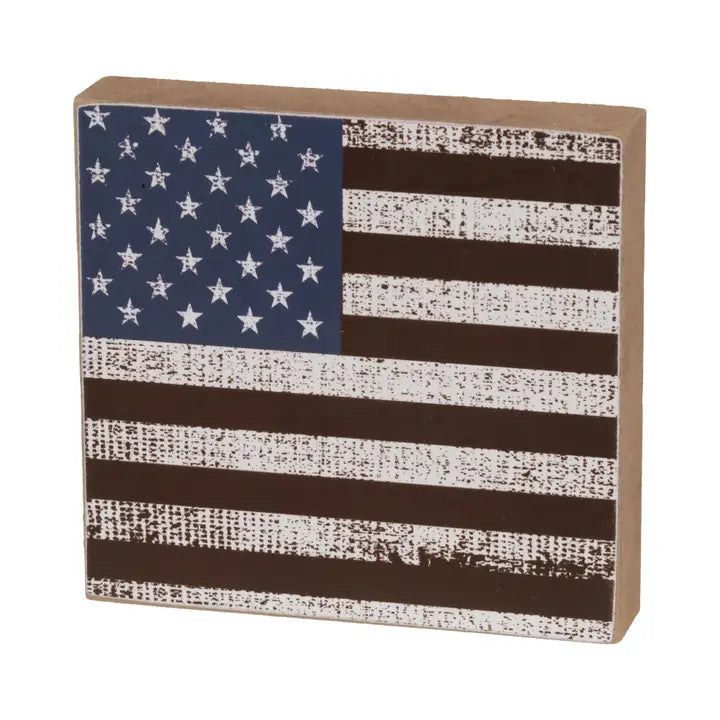 Set of 3 Stars & Stripes Forever Blocks