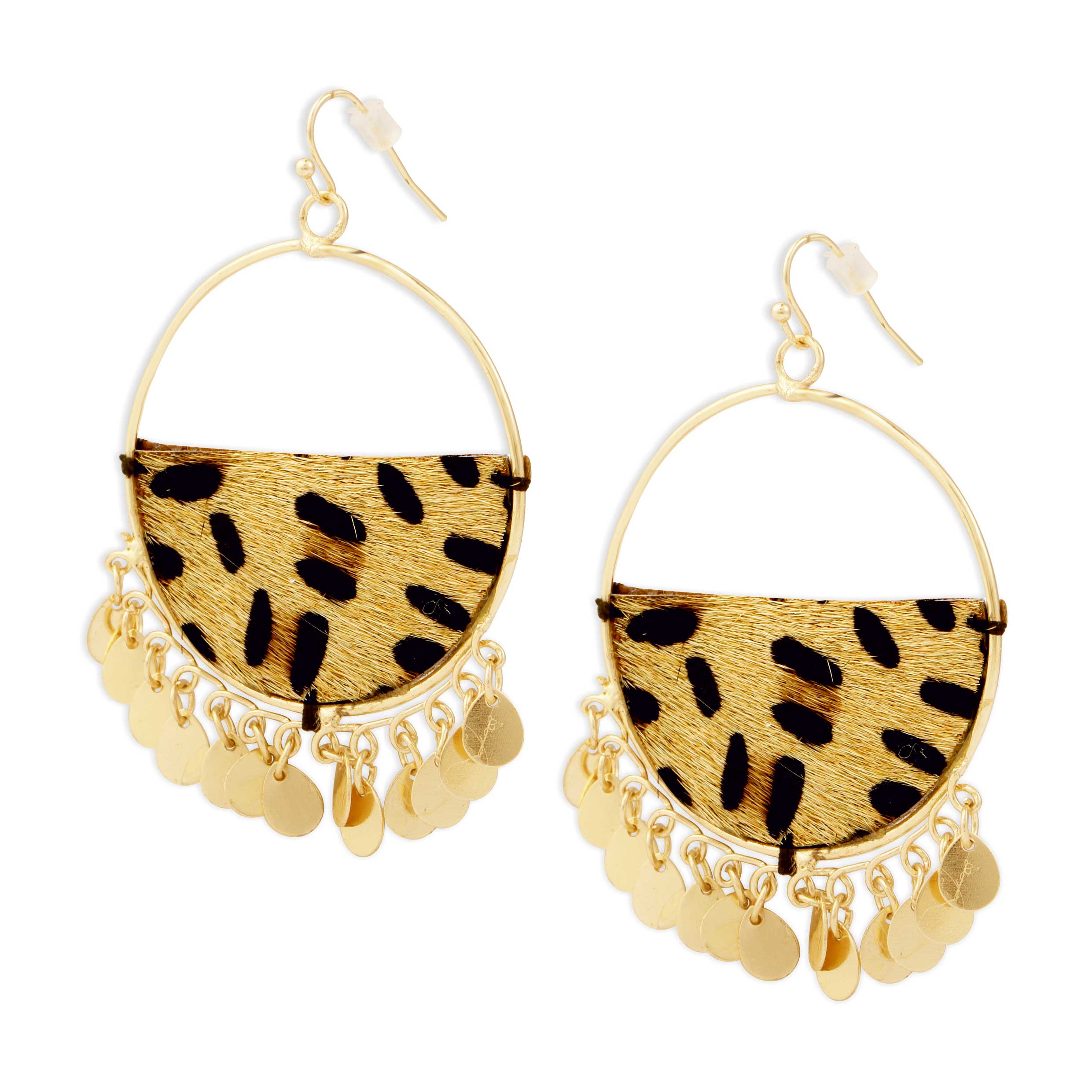 Dangling Amber Earrings Myra Bag
