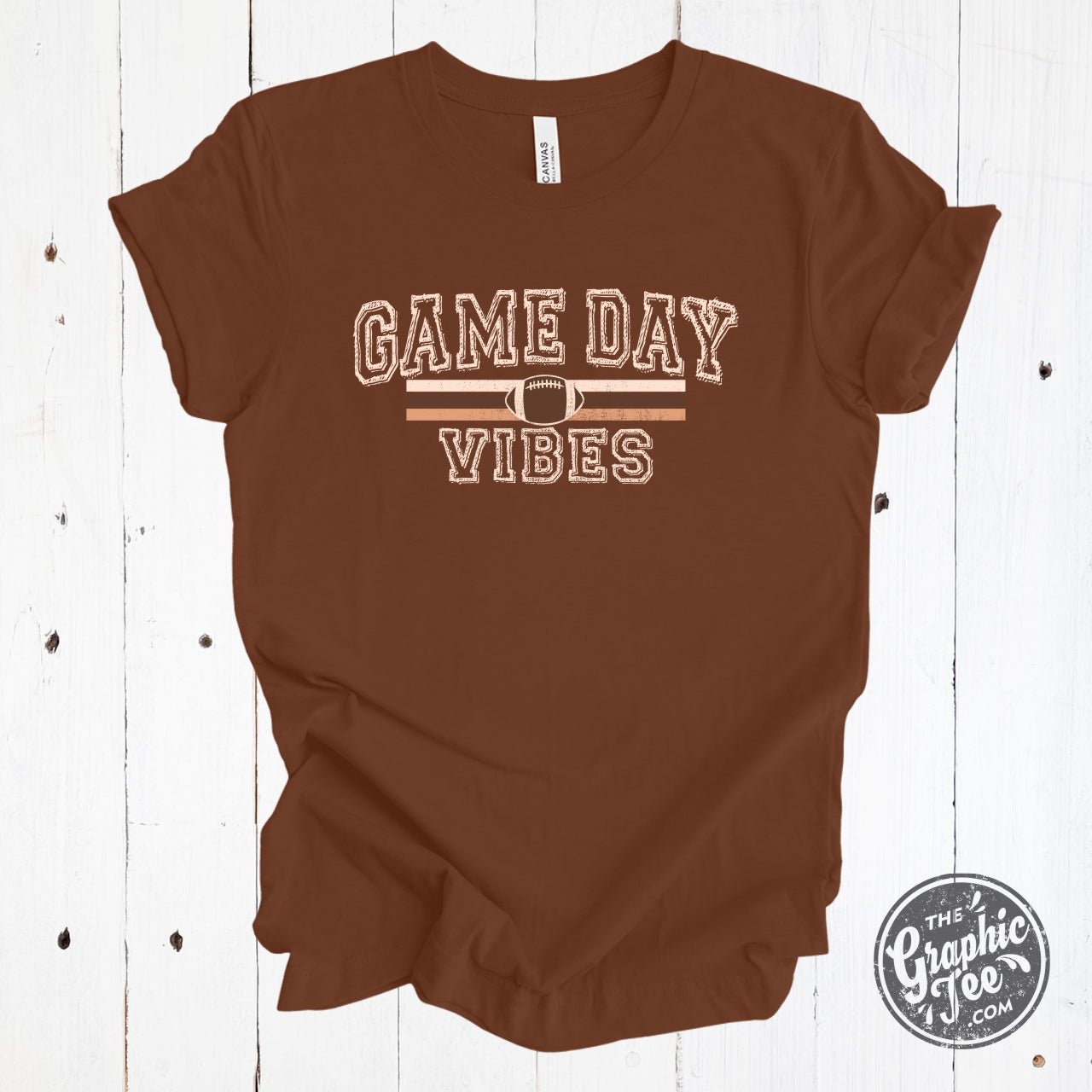 Game Day Vibes Football Tee