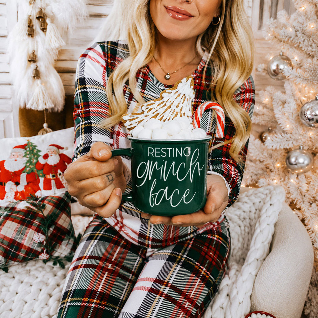 Grinch Face Mug