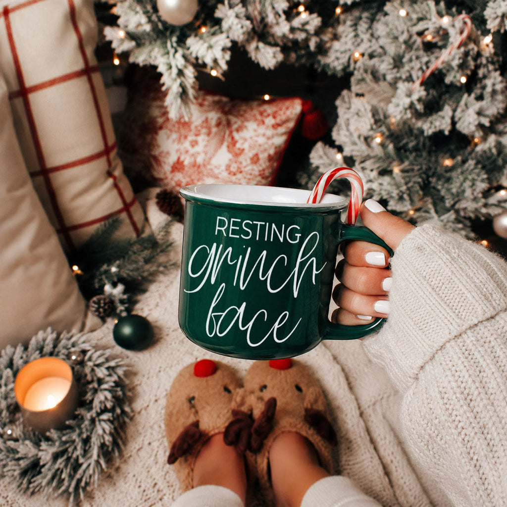 Grinch Face Mug