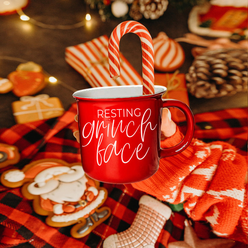 Grinch Face Mug
