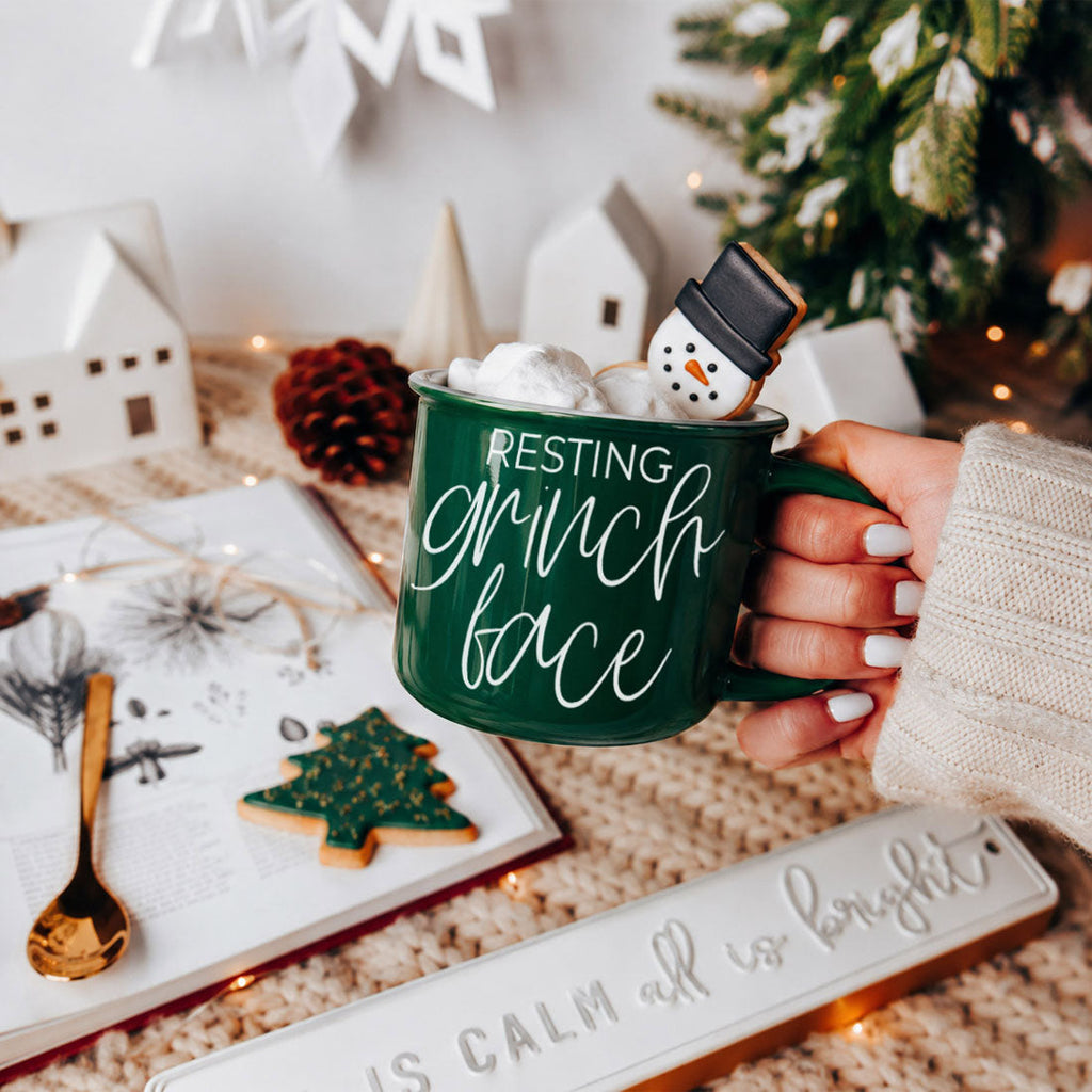 Grinch Face Mug