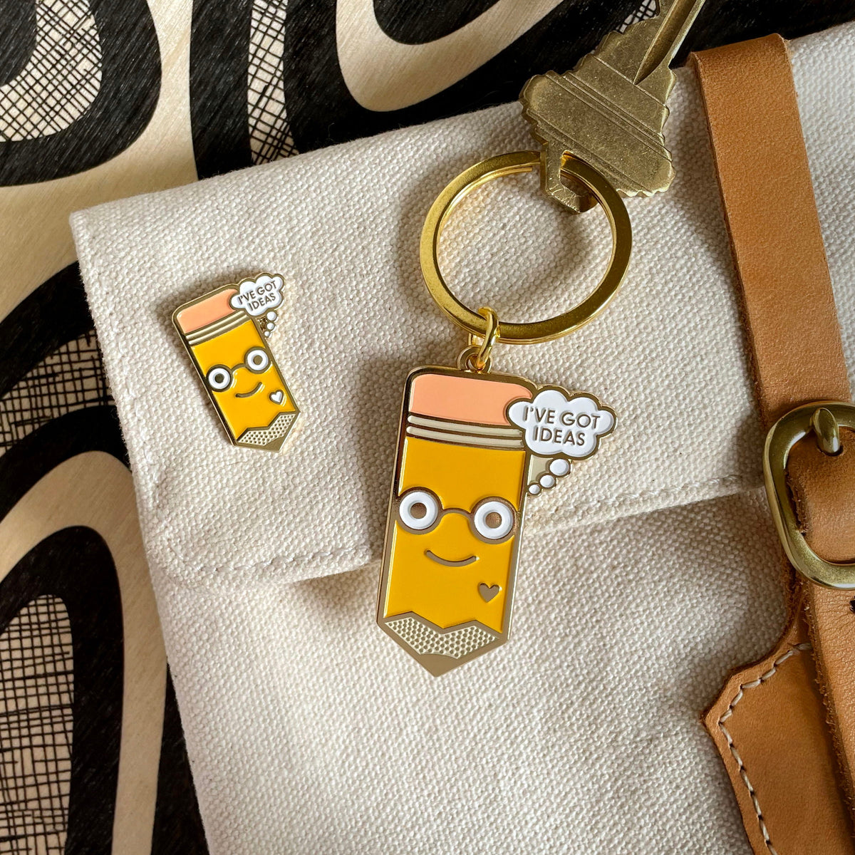 Idea Pencil Enamel Pin