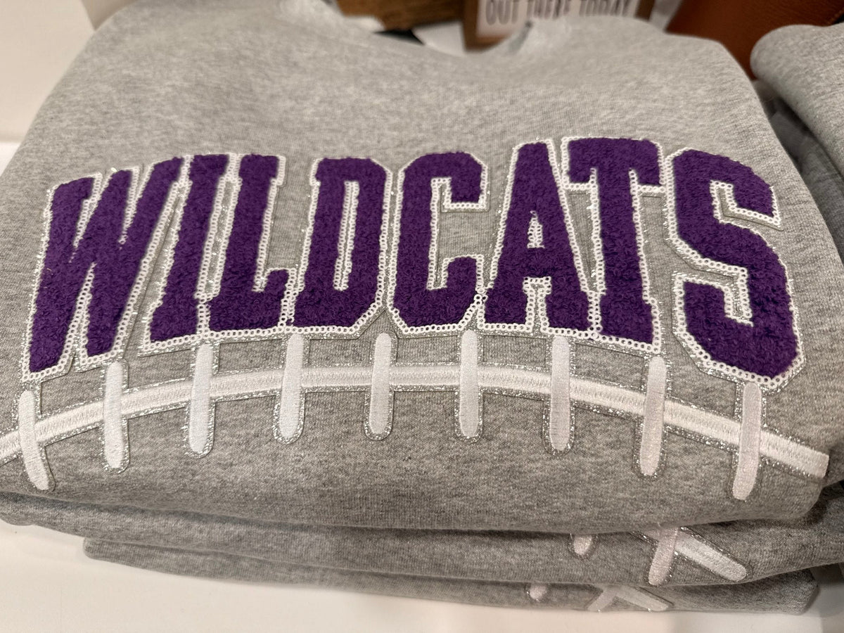 KSU Wildcats Football Sweatshirt