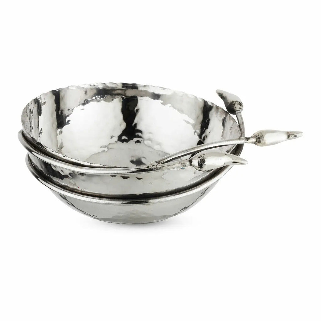 Hammered Chilly Nut Bowl
