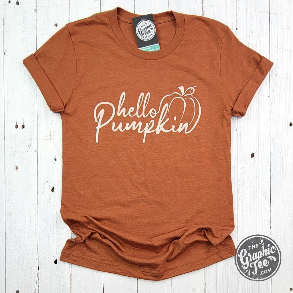 Hello Pumpkin Short Sleeve Tee