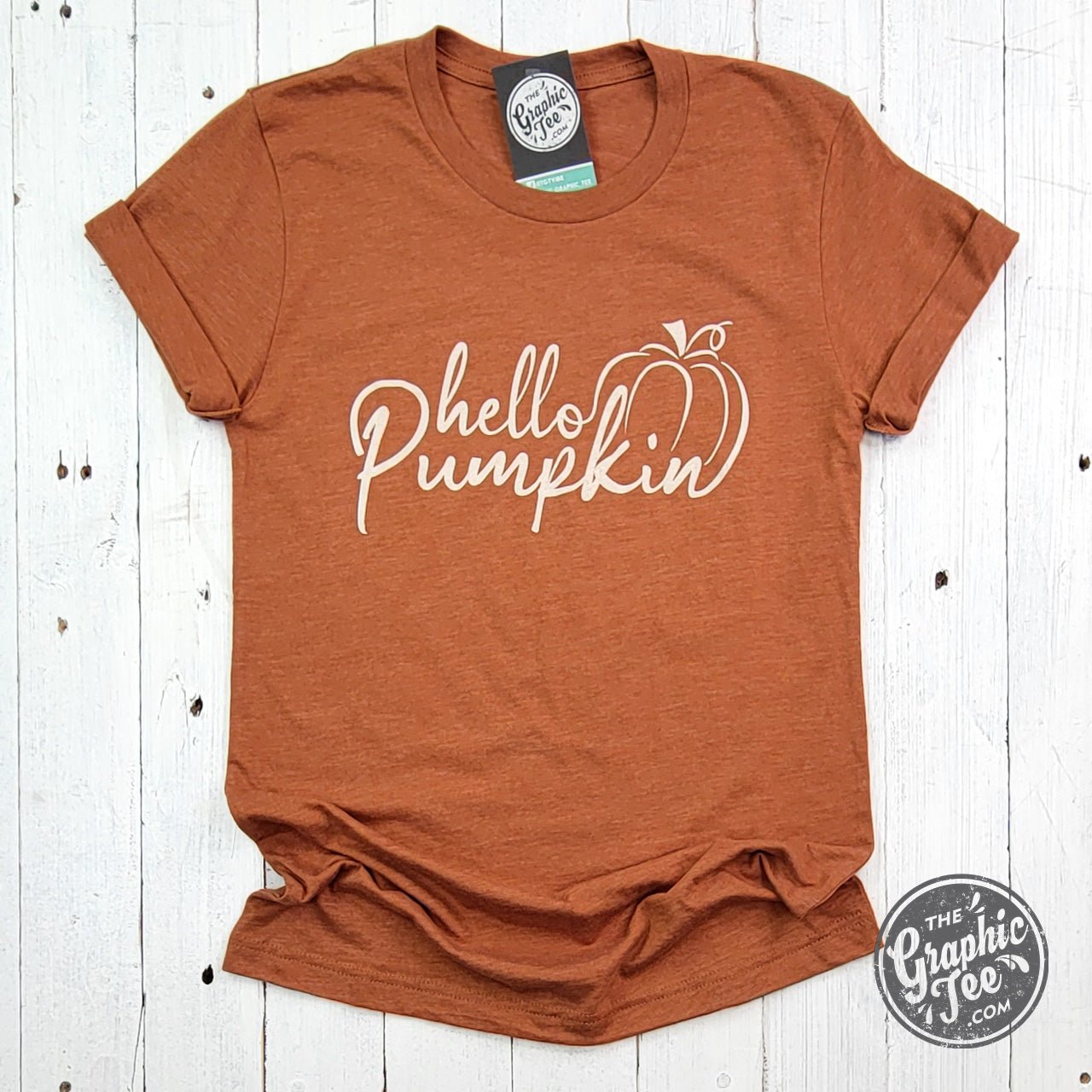Hello Pumpkin Short Sleeve Tee