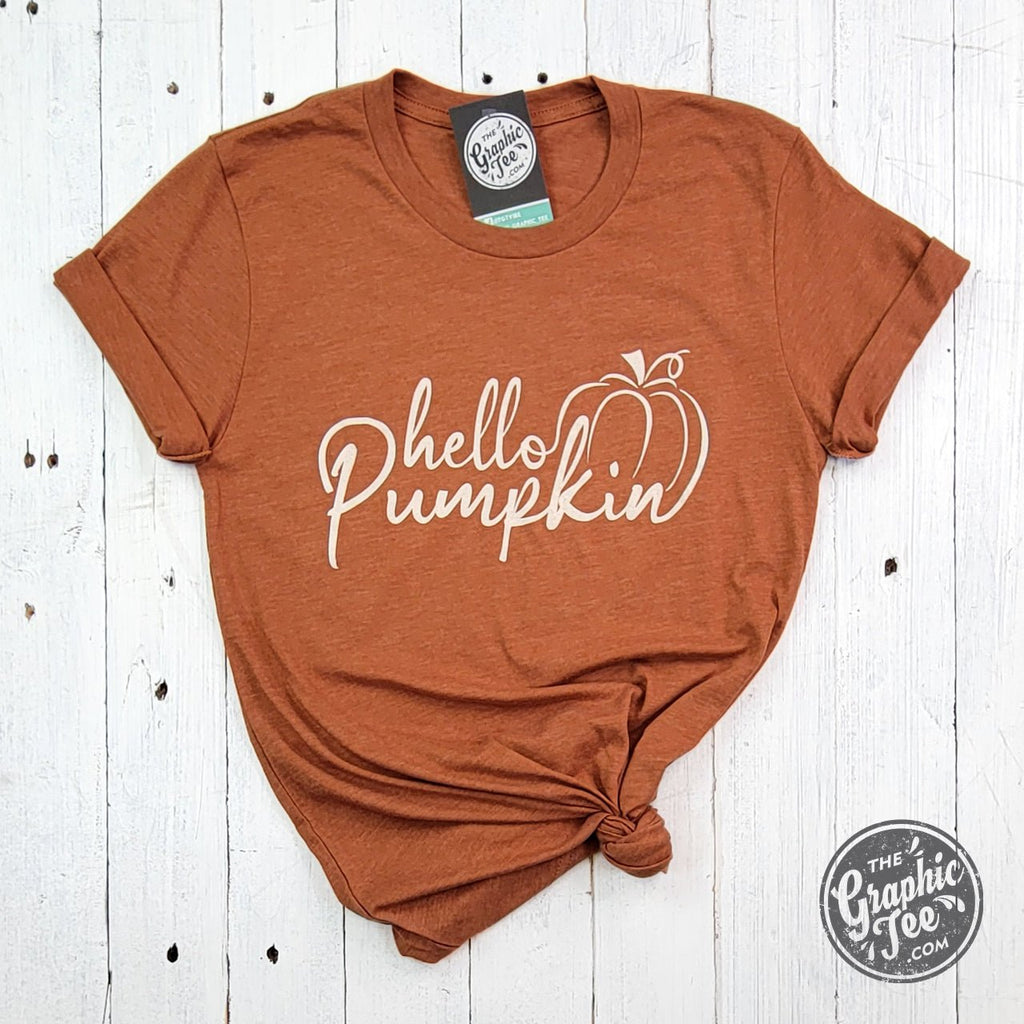 Hello Pumpkin Short Sleeve Tee