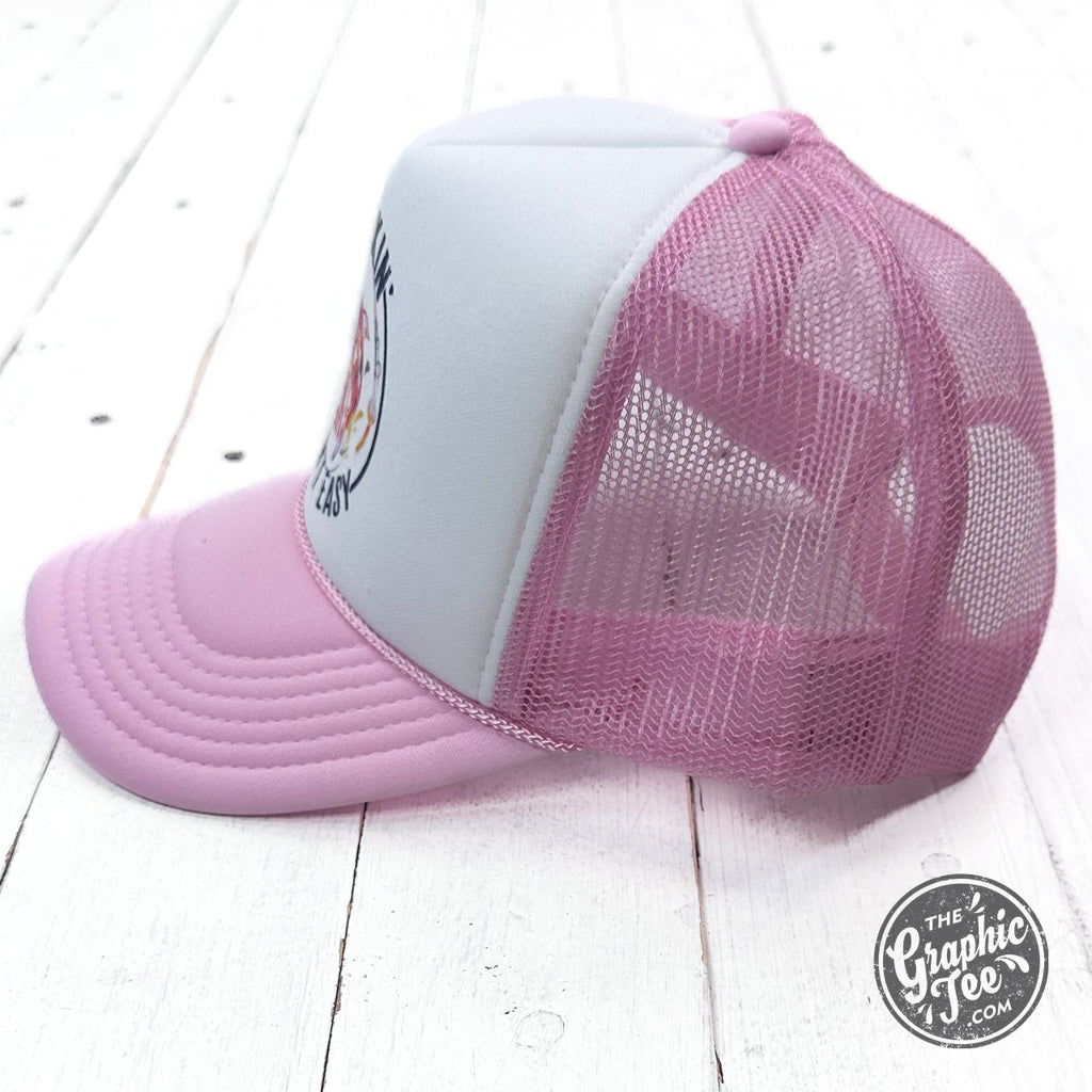 Hookin' Ain't Easy Foam Trucker Cap