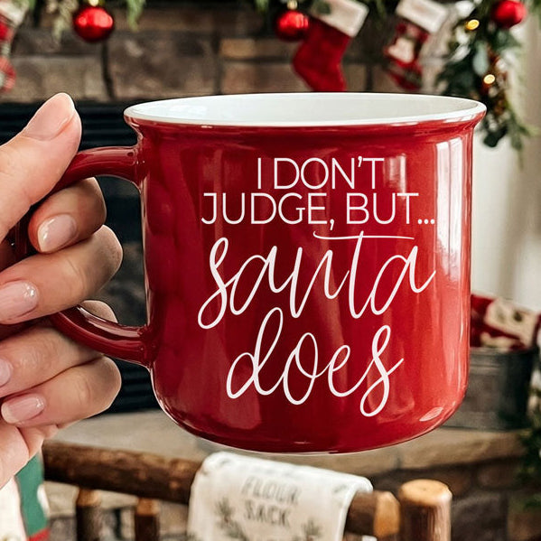 Santa Judges Mug