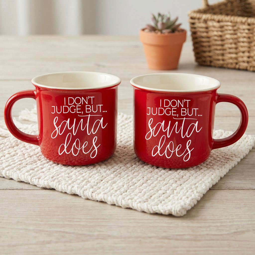 Santa Judges Mug