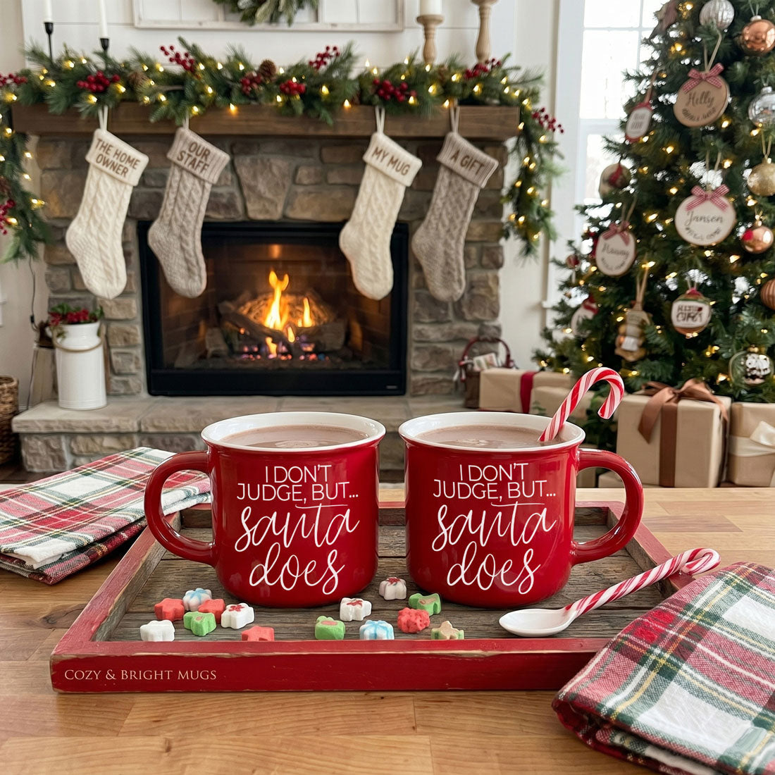 Santa Judges Mug