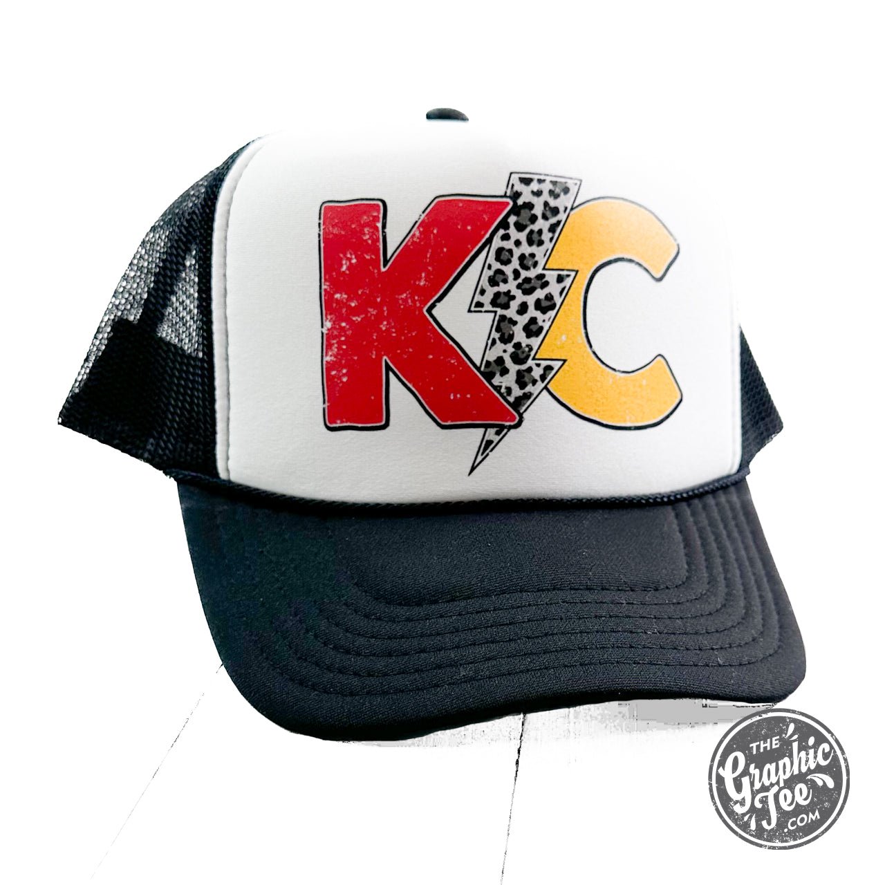 KC Lightning Bolt Foam Trucker Cap