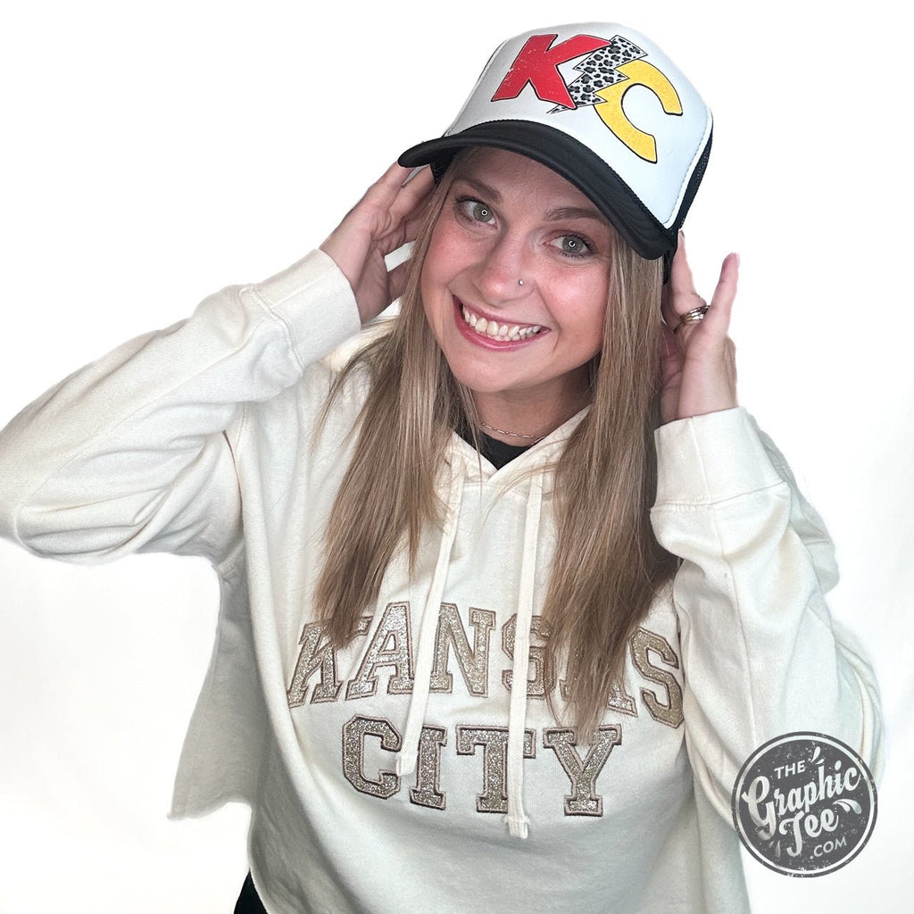KC Lightning Bolt Foam Trucker Cap