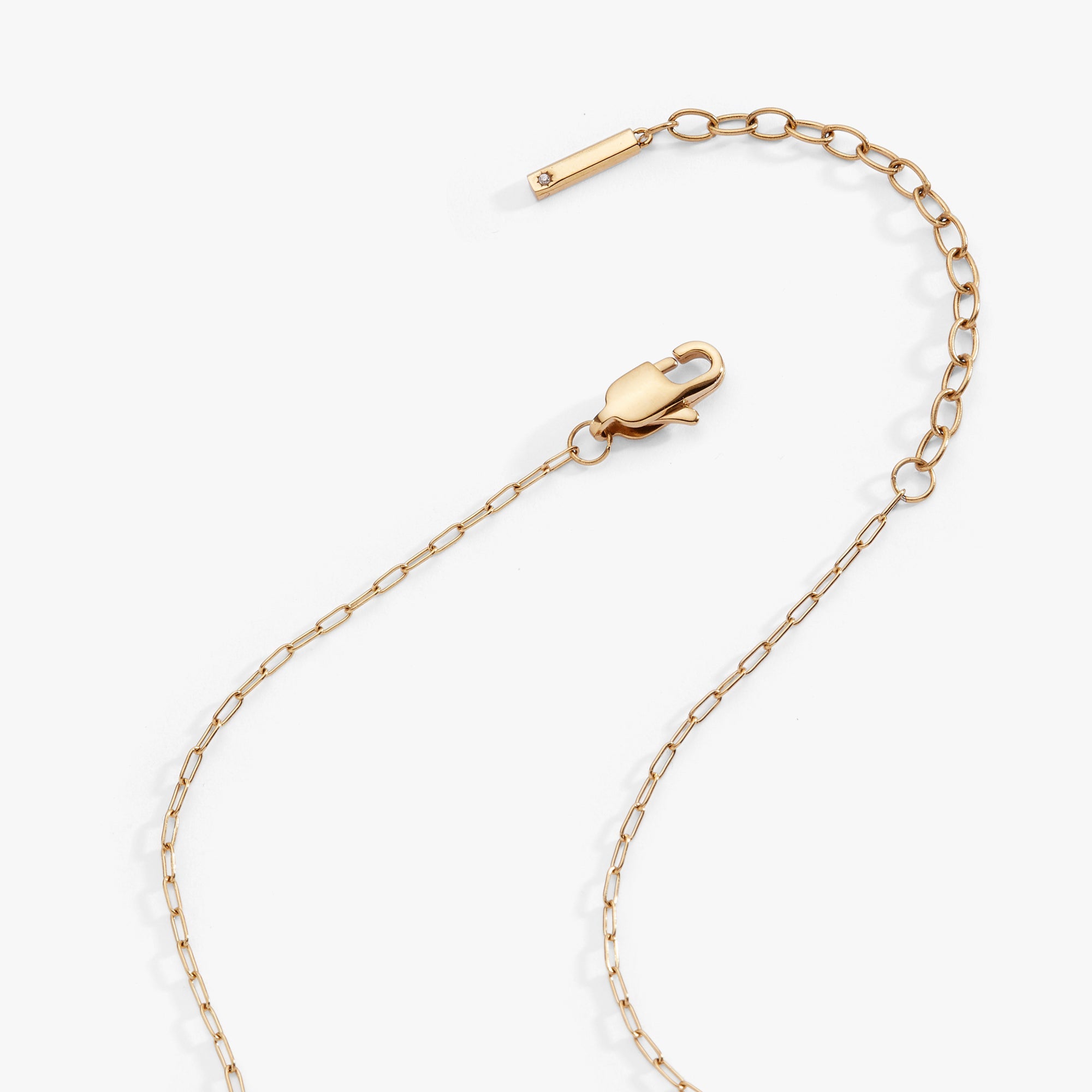 Leo Zodiac Charm Cluster Necklace