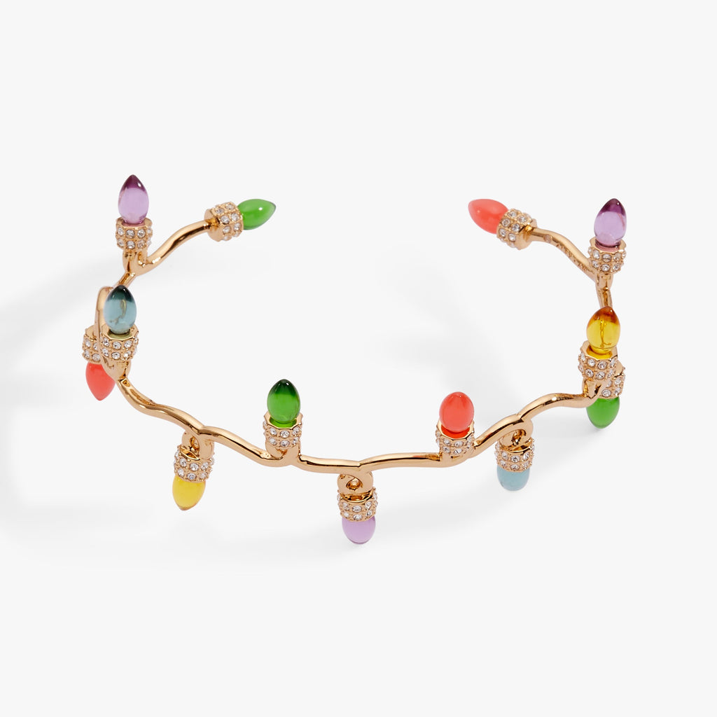 Christmas Light Bulb Cuff