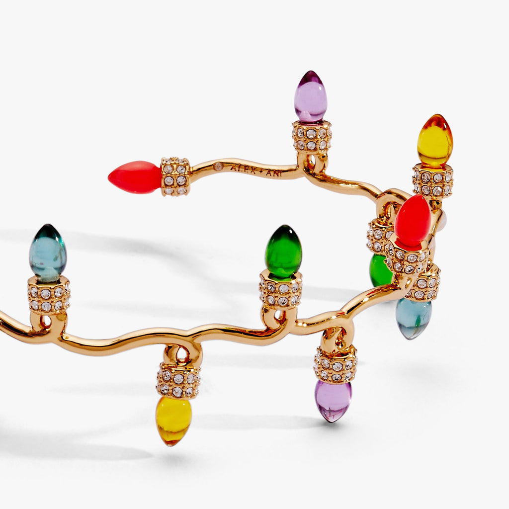 Christmas Light Bulb Cuff