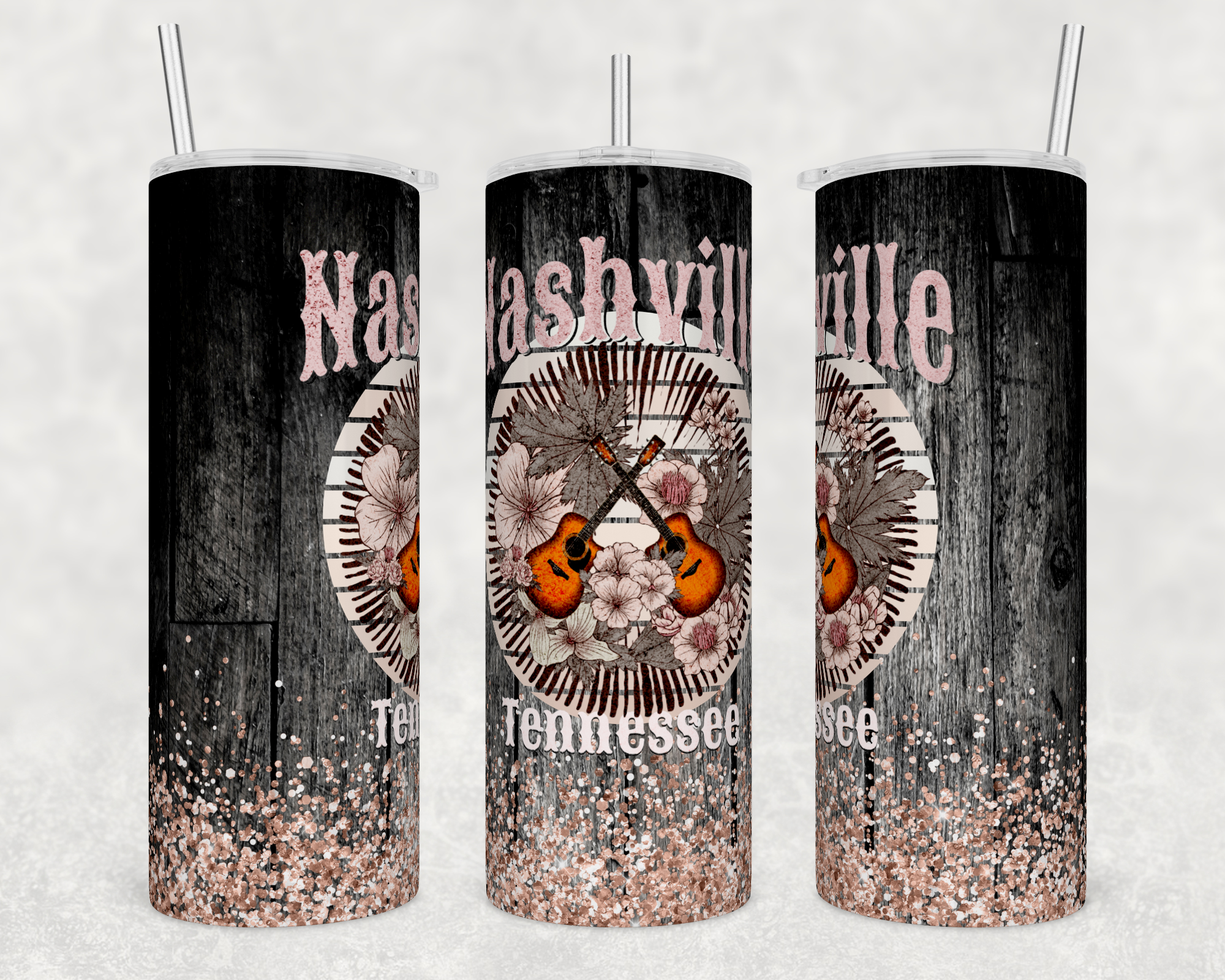 Nashville Tennessee 20oz Skinny Tumbler