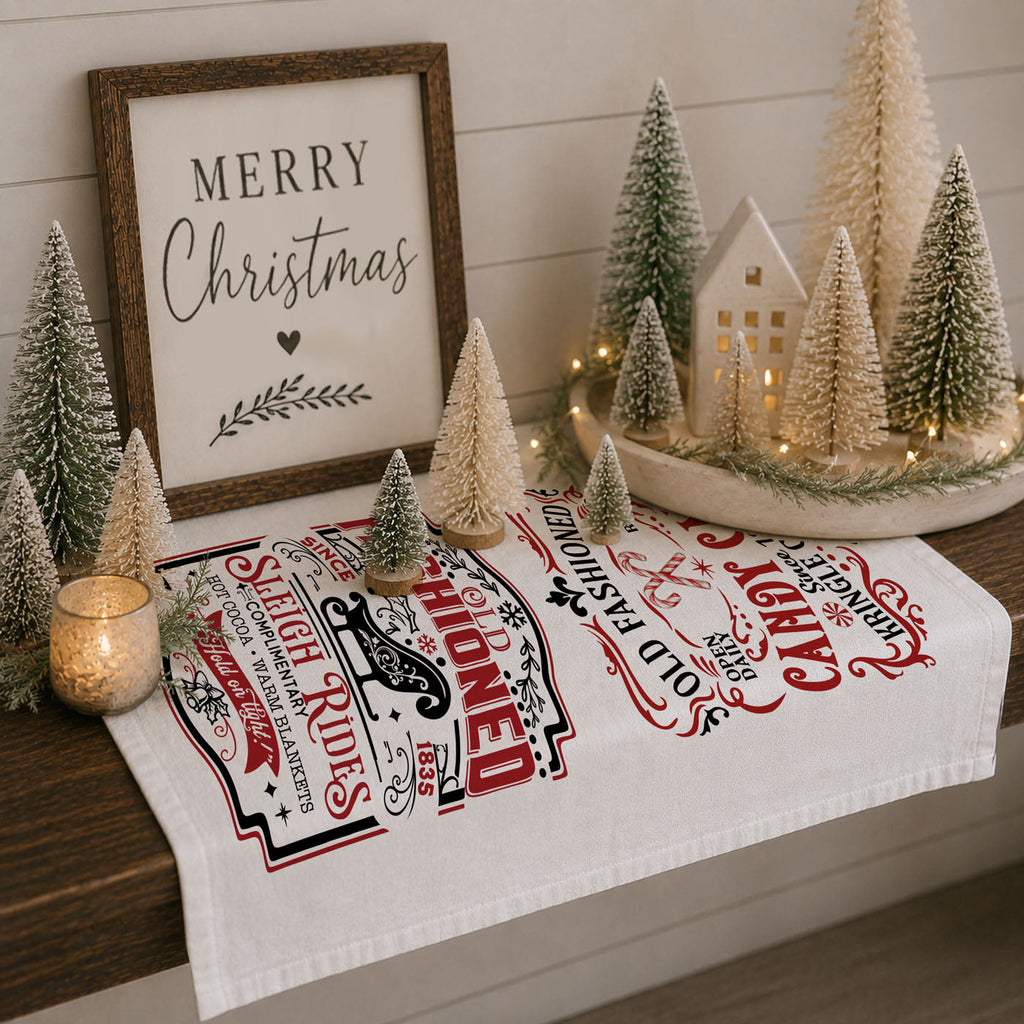 Sleigh + Candy Canes