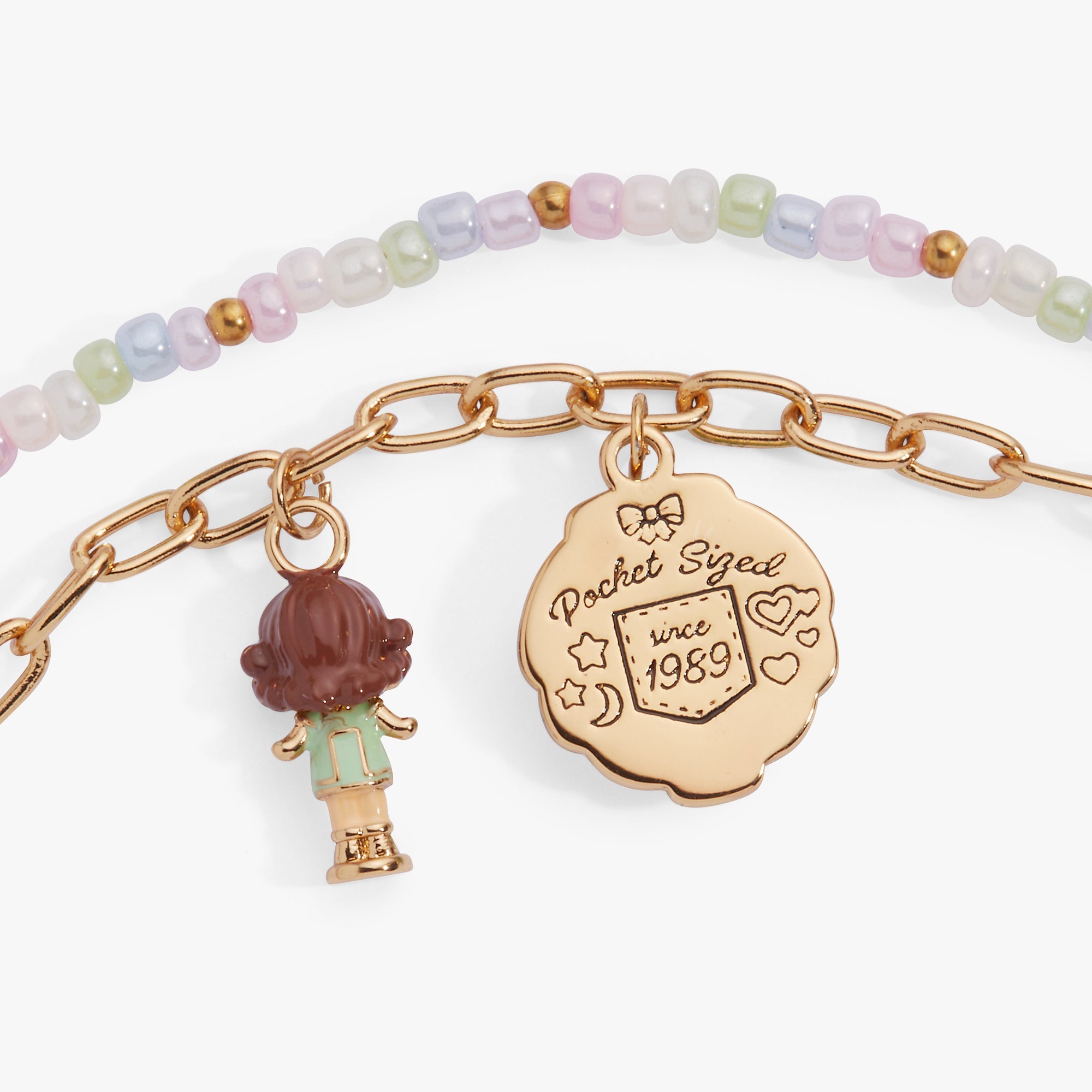 Polly Pocket™ 2 Row Charm Bracelet
