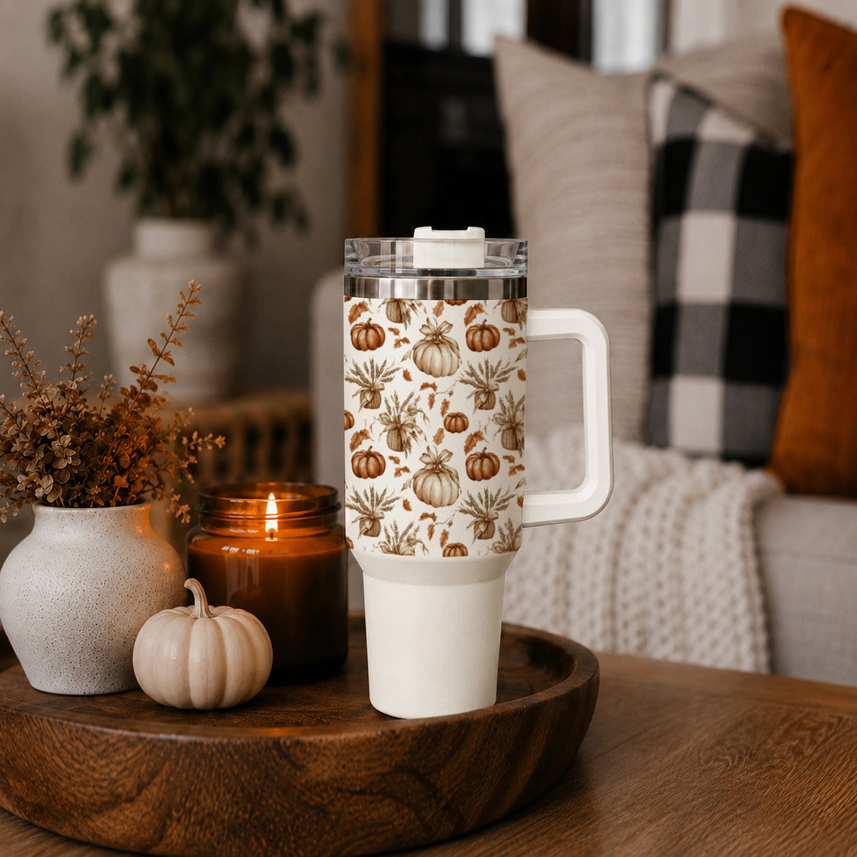 Rustic Pumpkins 40oz