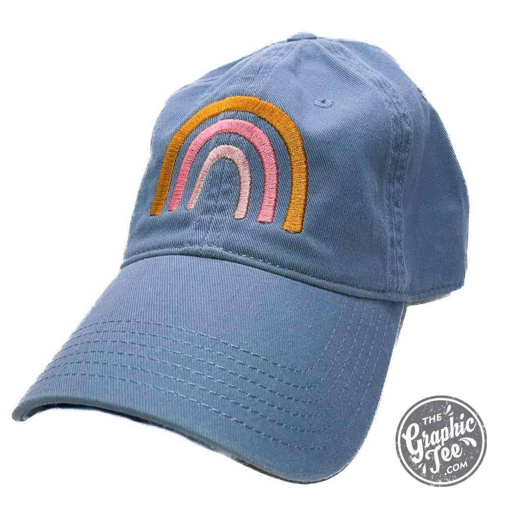 Rainbow - Lake Blue Relaxed Twill Dad Hat