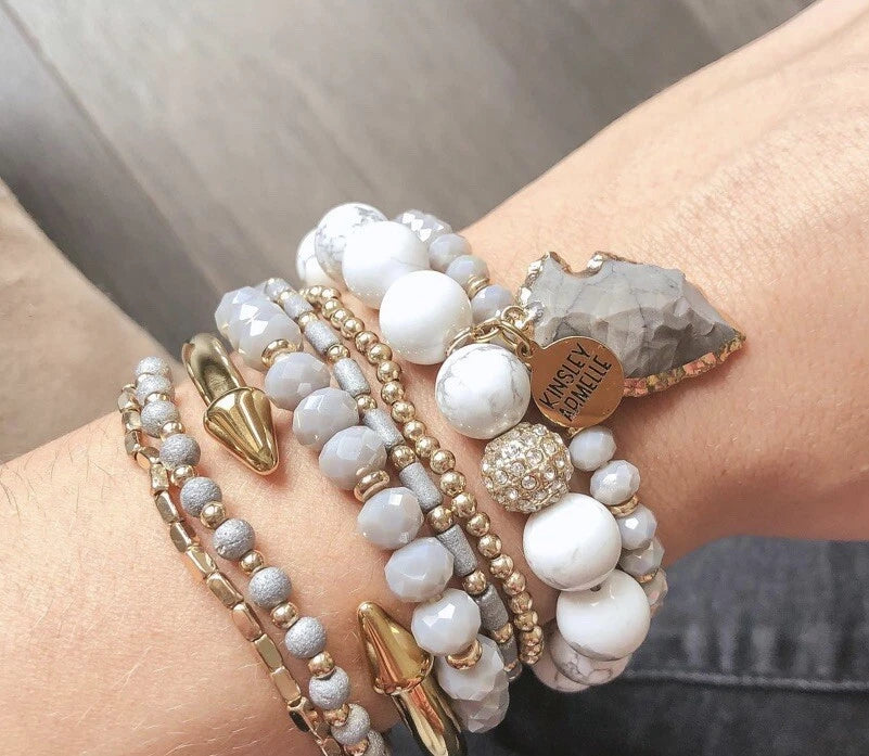 Kinsley Armelle Pepper Bracelet Jaspar Collection