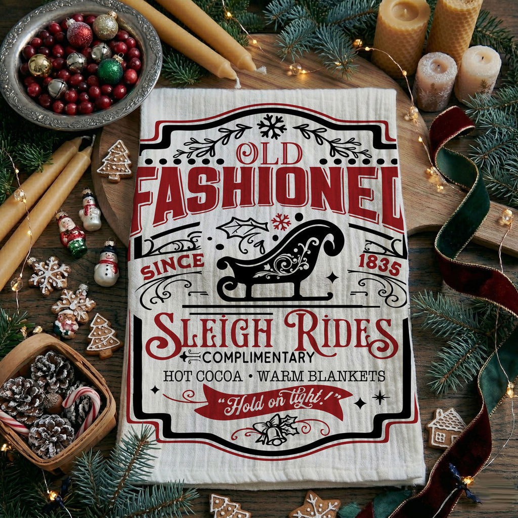 Sleigh + Candy Canes