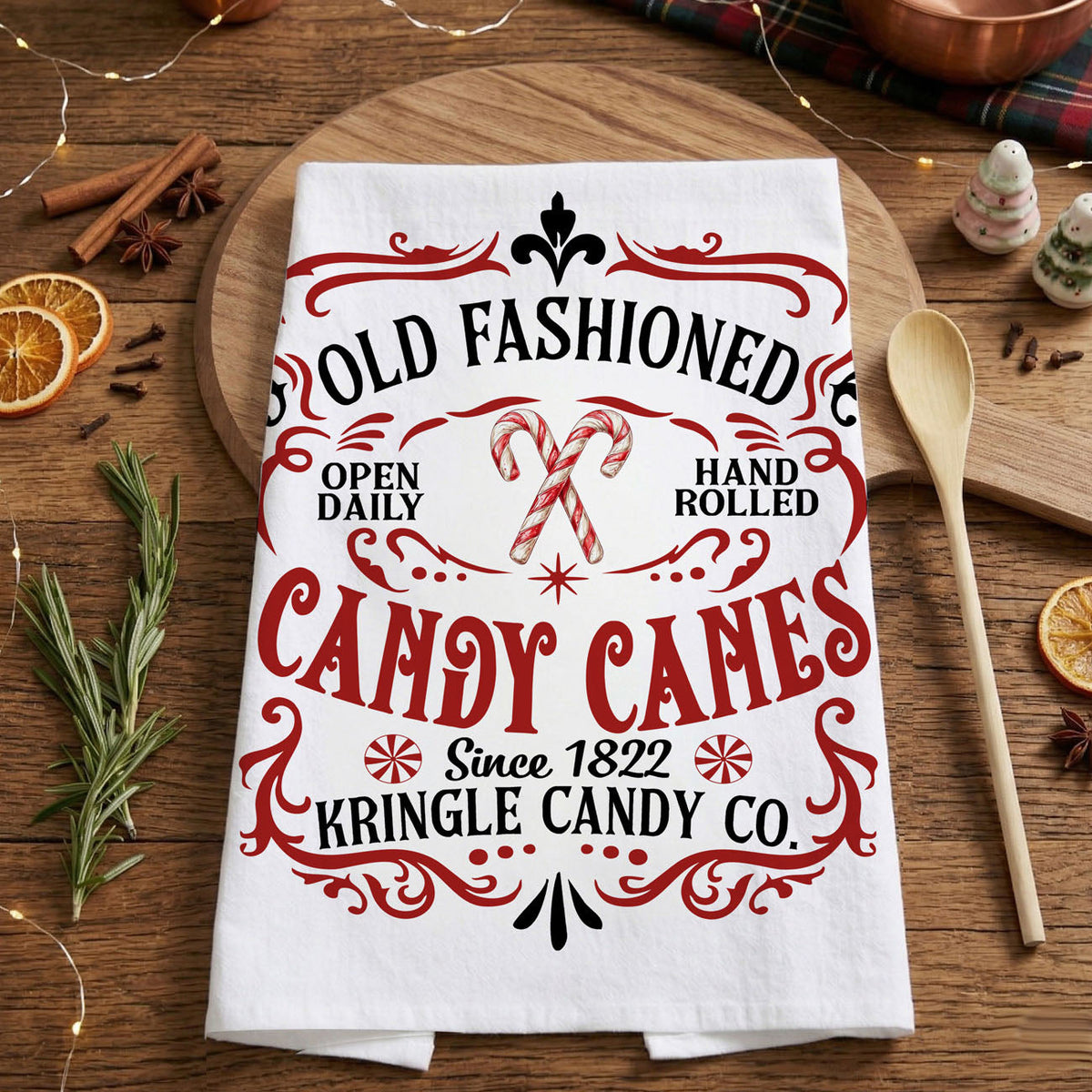 Sleigh + Candy Canes