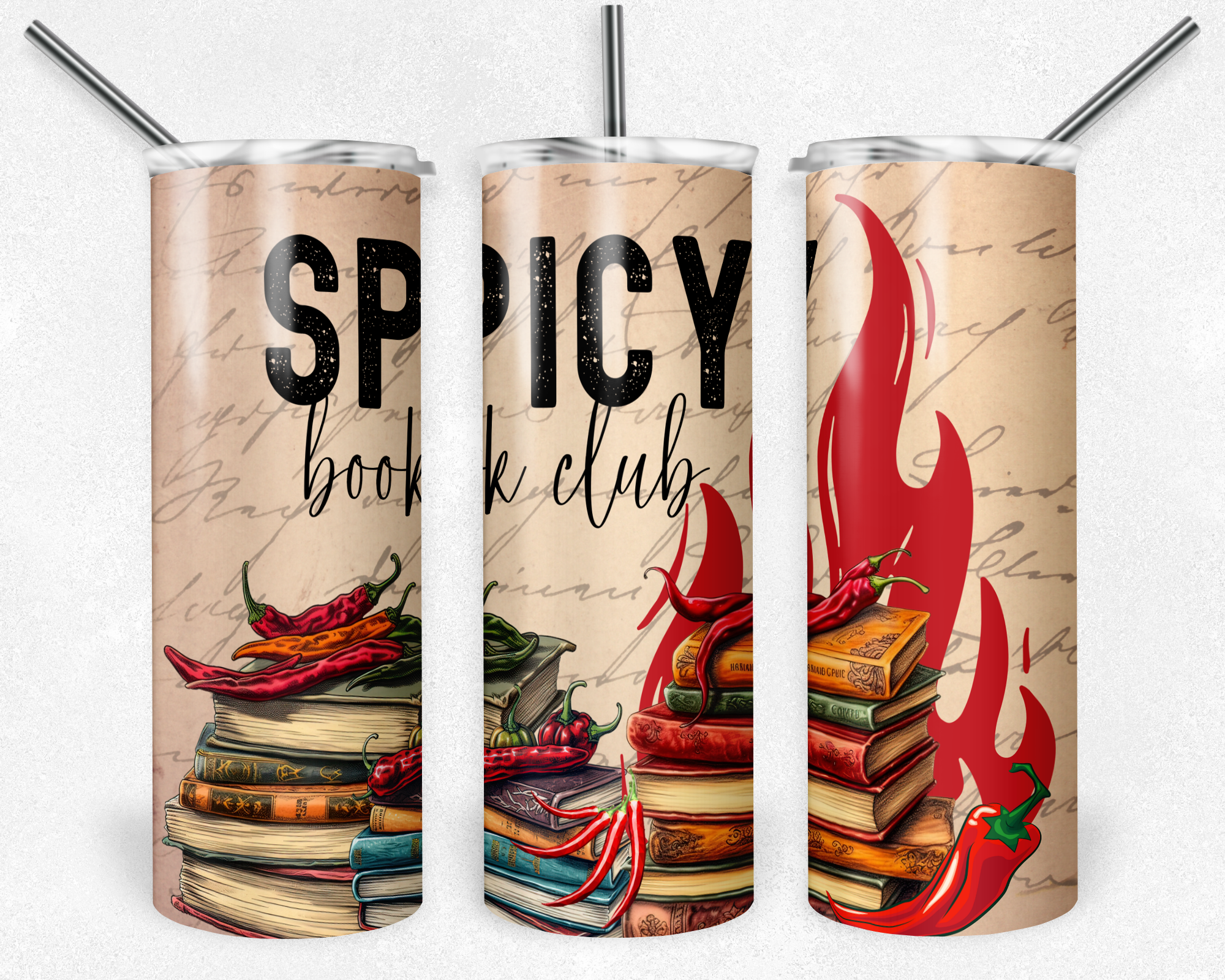 Spicy Book Club - Smut 20oz Skinny Tumbler