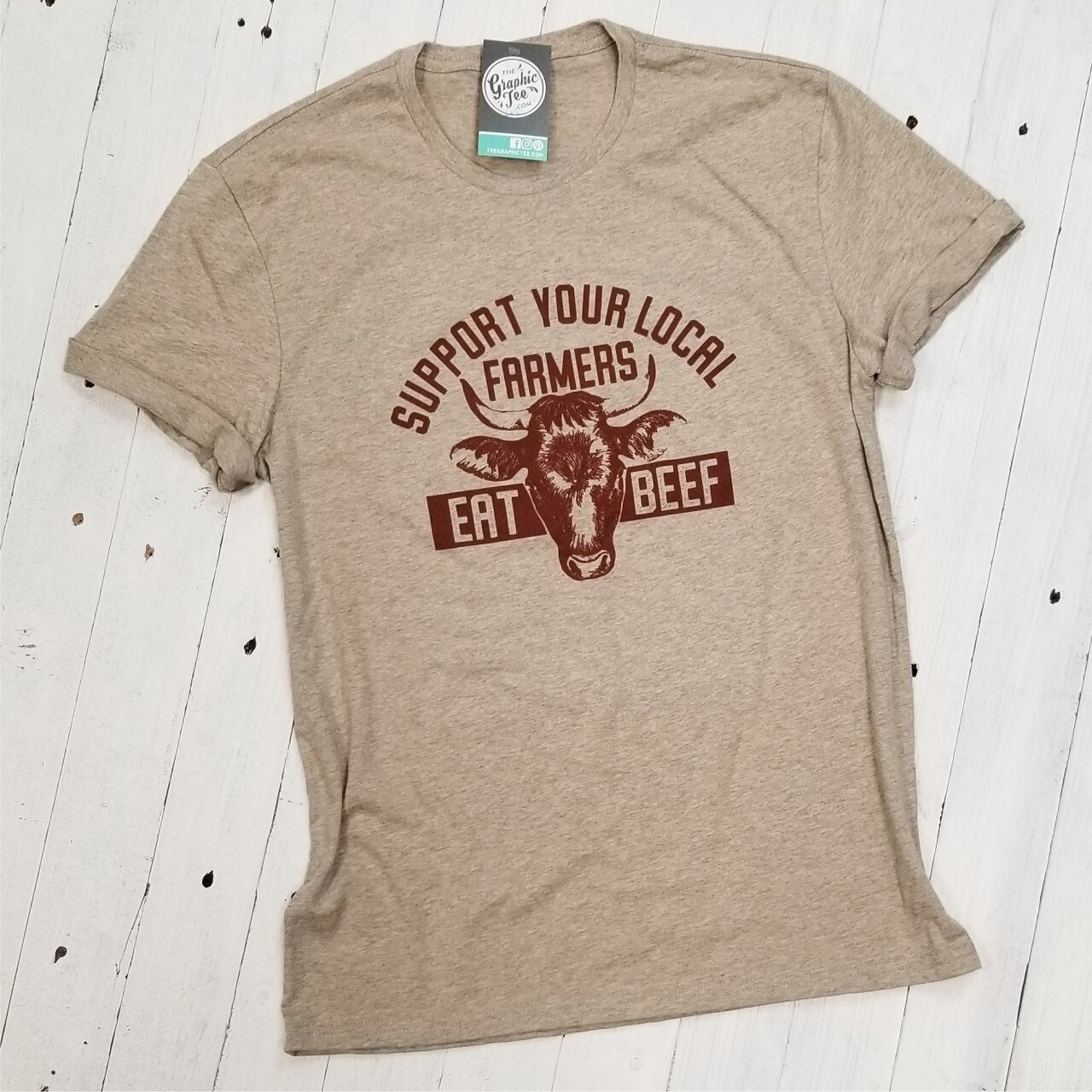 Support Your Local Farmers - Adult Tee