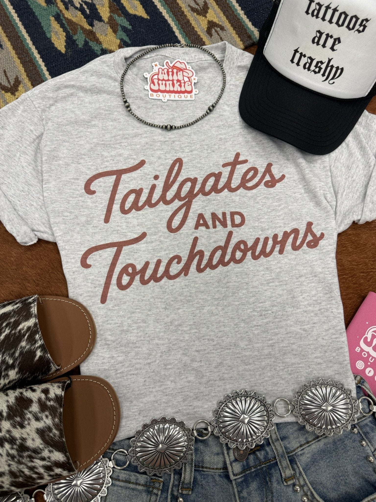 Tailgates and Touchdowns Graphic Tee