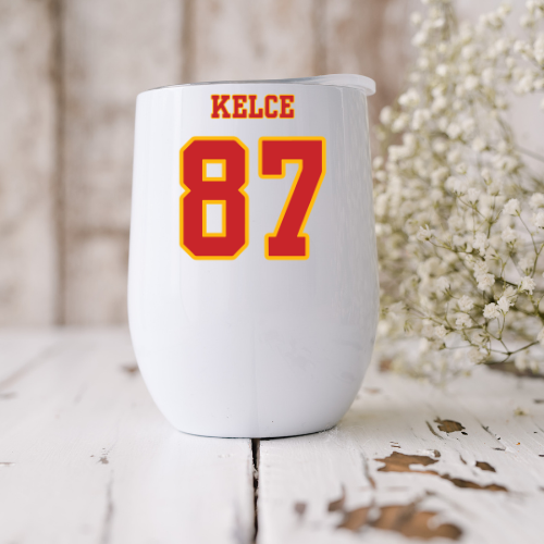 Kelce 87 12 oz Wine Tumbler