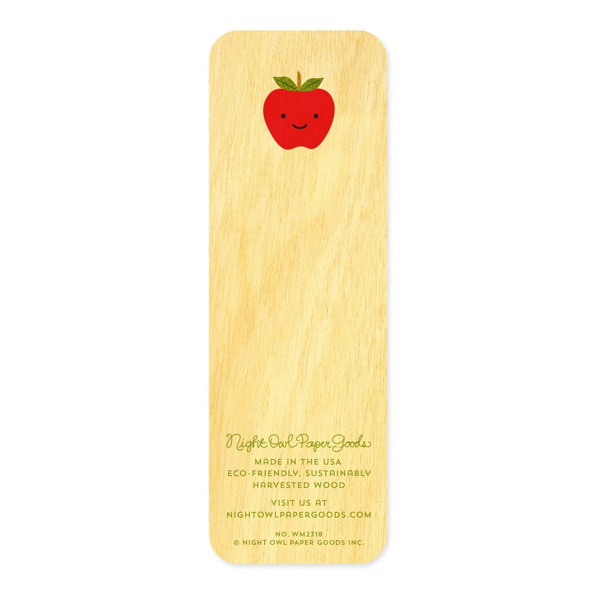Terrific Teacher Book Buddies Wood Mini Bookmark + Pin Gift Set