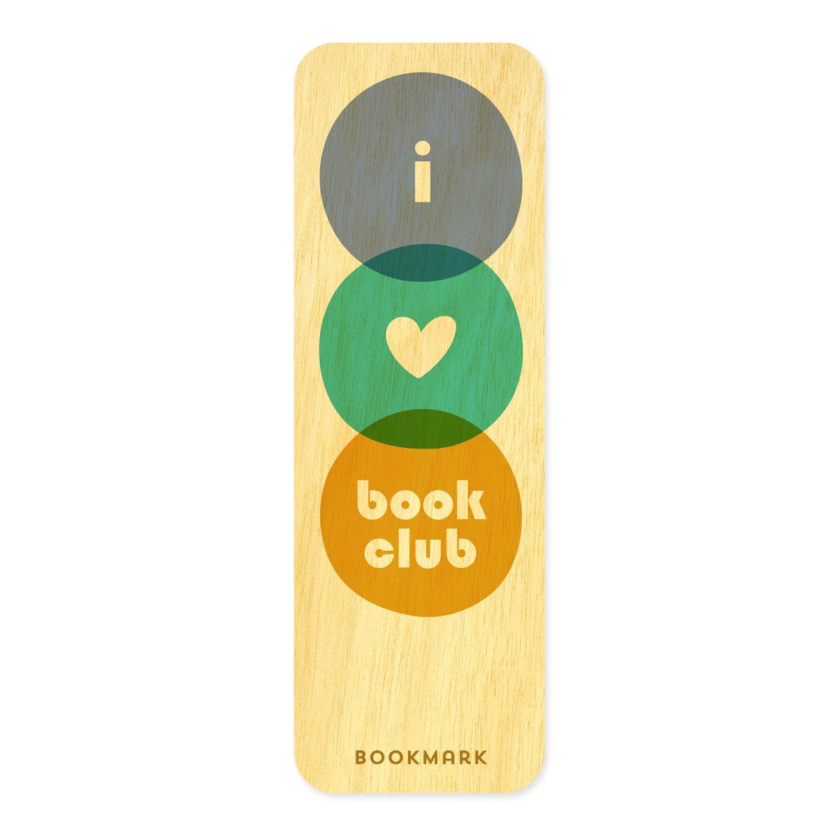 Book Club Book Buddies Wood Mini Bookmark + Pin Gift Set