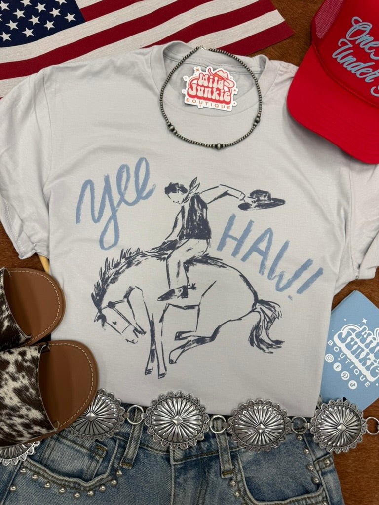 Yee Haw Cowboy Graphic Tee