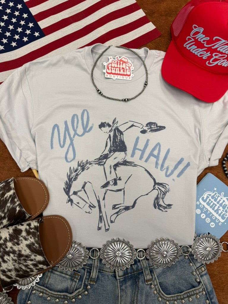 Yee Haw Cowboy Graphic Tee