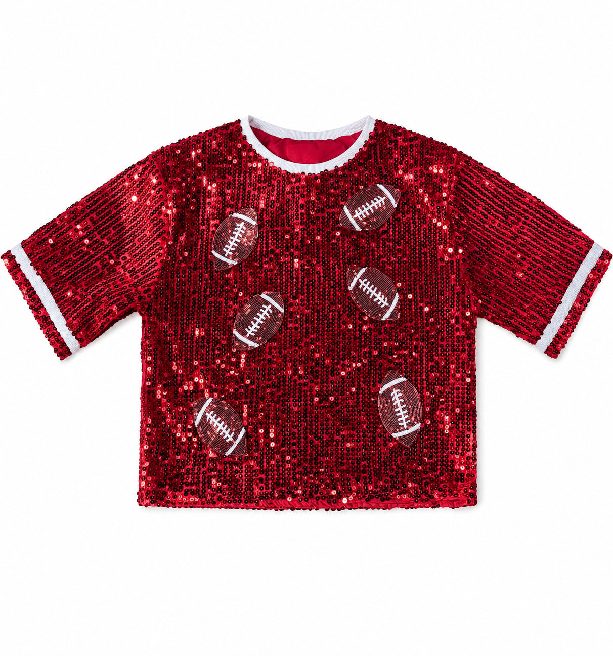 Sequins Football Shirt