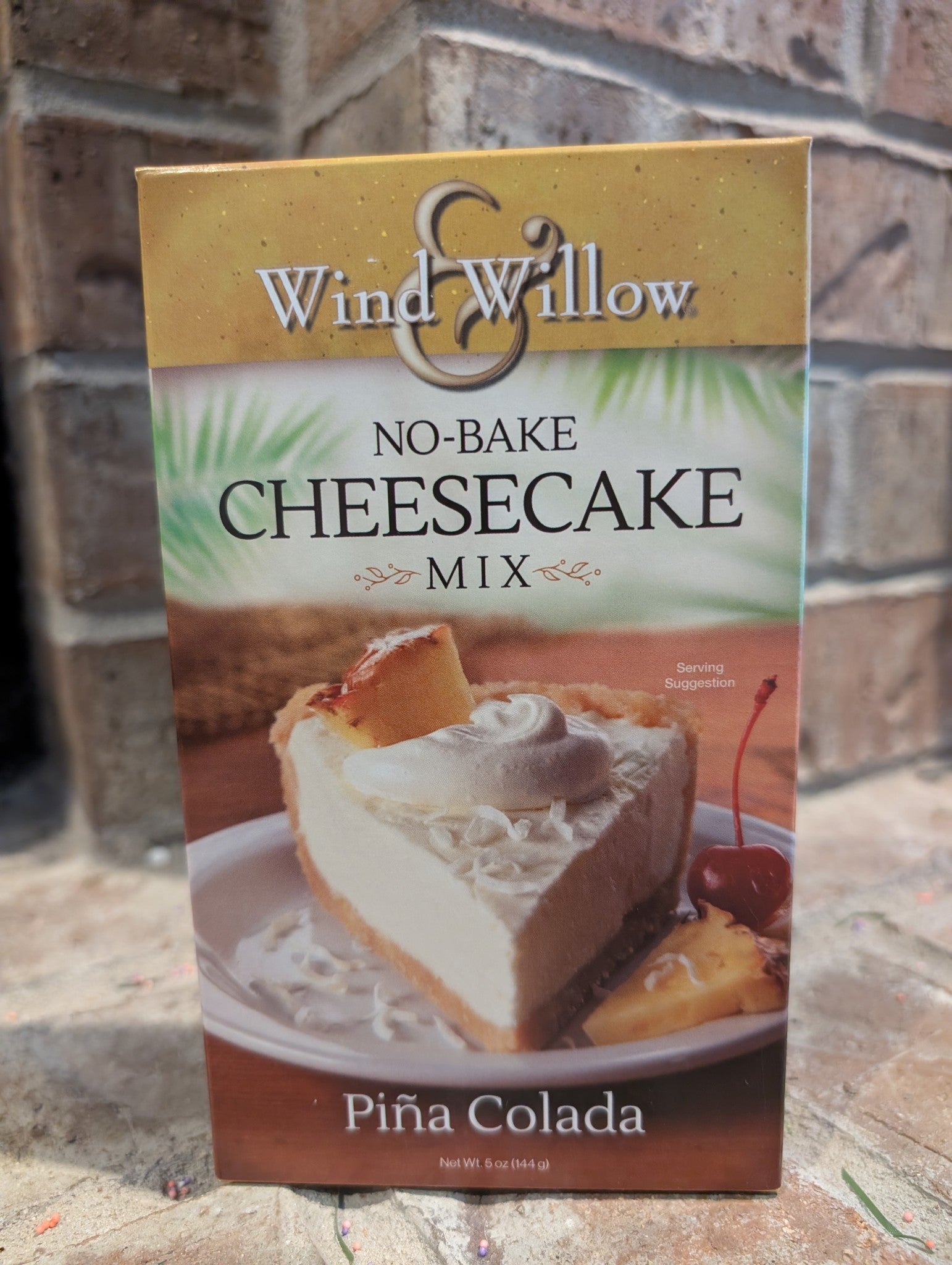 Pina Colada No Bake Cheesecake
